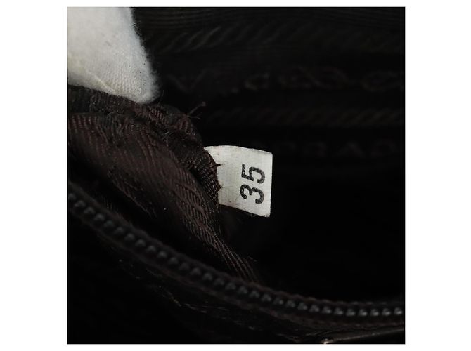 PRADA Rucksack aus Nylon grün silber authentisch bs31871 - Ansicht 12