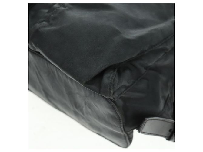 PRADA Rucksack aus Nylon grün silber authentisch bs31871 - Ansicht 17