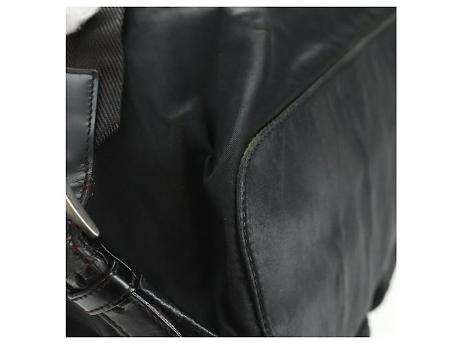 PRADA Rucksack aus Nylon grün silber authentisch bs31871 - Ansicht 18