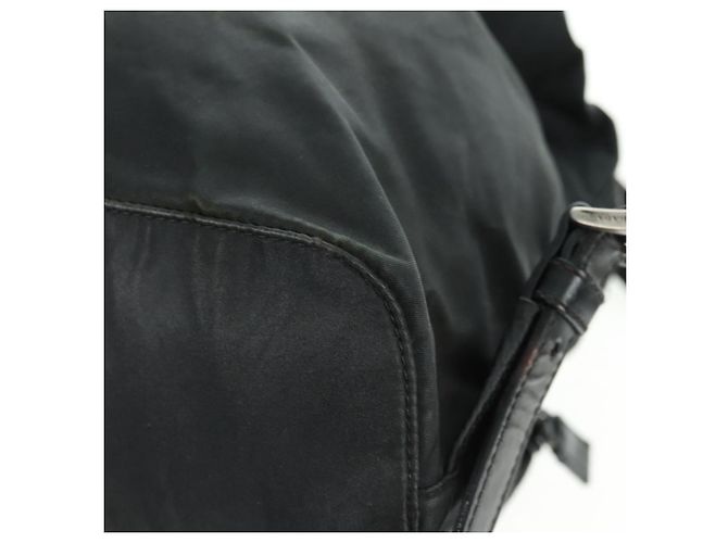 PRADA Rucksack aus Nylon grün silber authentisch bs31871 - Ansicht 19