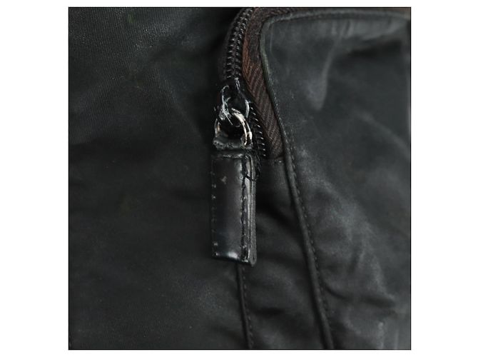 PRADA Rucksack aus Nylon grün silber authentisch bs31871 - Ansicht 20