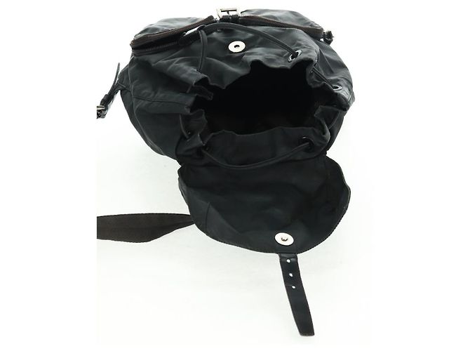 PRADA Rucksack aus Nylon grün silber authentisch bs31871 - Ansicht 23