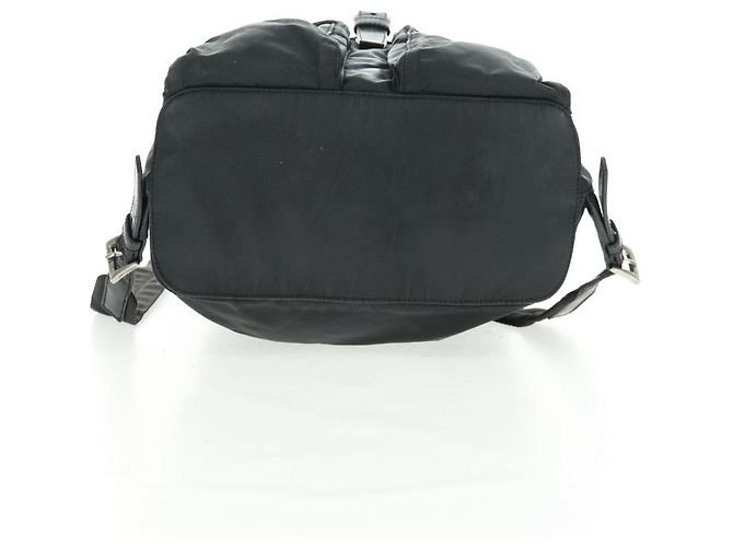 PRADA Rucksack aus Nylon grün silber authentisch bs31871 - Ansicht 5