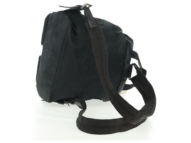 PRADA Rucksack aus Nylon grün silber authentisch bs31871 - Ansicht 8