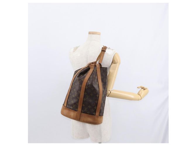 LOUIS VUITTON Borsa a Spalla Monogram Randonnee PM M42243 LV Auth 158122 Monogramma - vista 20