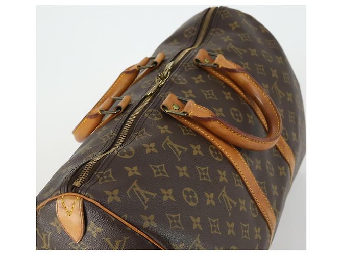 LOUIS VUITTON Borsa Boston Monogram Keepall 45 M41428 Auth LV 158351 Monogramma - vista 6