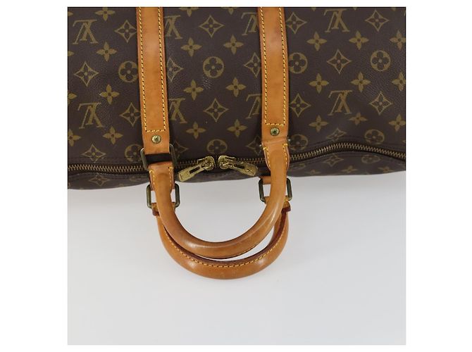 LOUIS VUITTON Borsa Boston Monogram Keepall 45 M41428 Auth LV 158351 Monogramma - vista 7