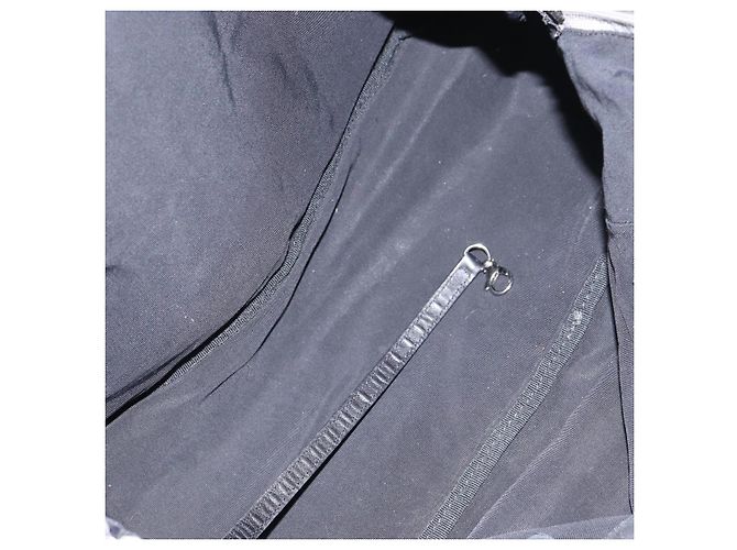 CHANEL Borsa Tote Illimitata Nylon Argento CC Auth gh1555 - vista 11