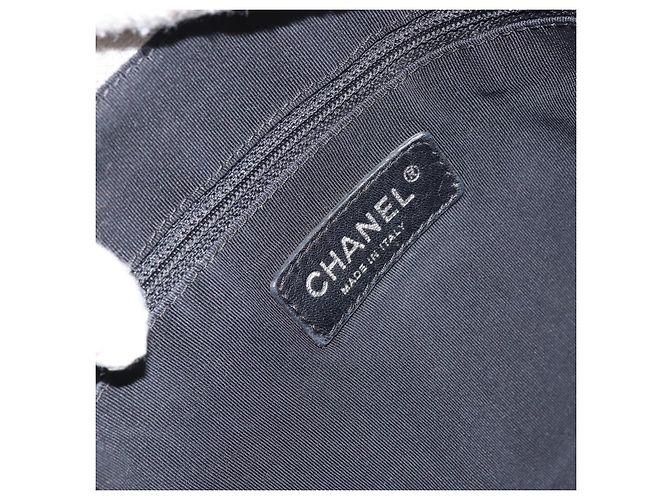 CHANEL Borsa Tote Illimitata Nylon Argento CC Auth gh1555 - vista 18