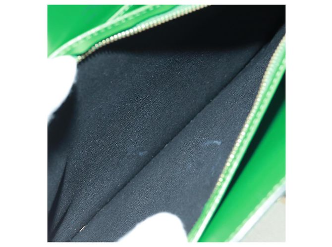 LOUIS VUITTON Borsa a Spalla Capuchin Epi Verde M52344 LV Auth ka1210 - vista 11