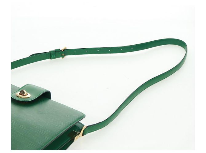 LOUIS VUITTON Borsa a Spalla Capuchin Epi Verde M52344 LV Auth ka1210 - vista 14