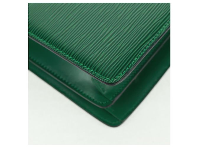 LOUIS VUITTON Borsa a Spalla Capuchin Epi Verde M52344 LV Auth ka1210 - vista 15