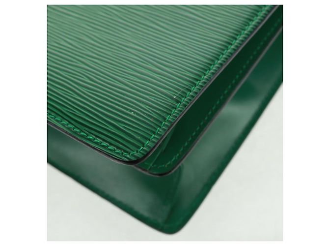 LOUIS VUITTON Borsa a Spalla Capuchin Epi Verde M52344 LV Auth ka1210 - vista 18