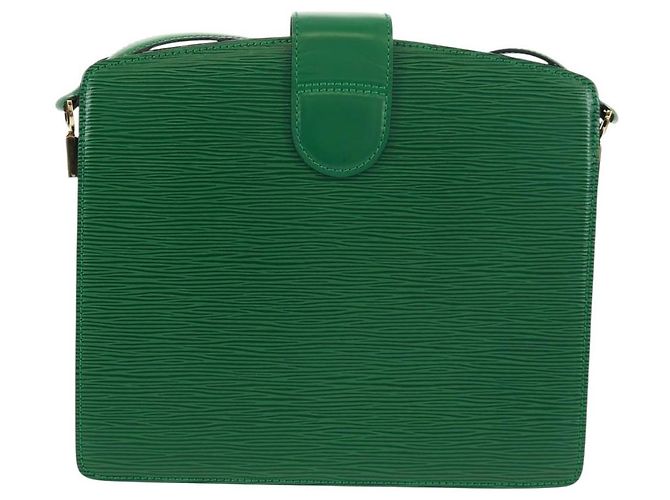 LOUIS VUITTON Borsa a Spalla Capuchin Epi Verde M52344 LV Auth ka1210 - vista 2