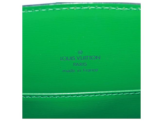 LOUIS VUITTON Borsa a Spalla Capuchin Epi Verde M52344 LV Auth ka1210 - vista 20