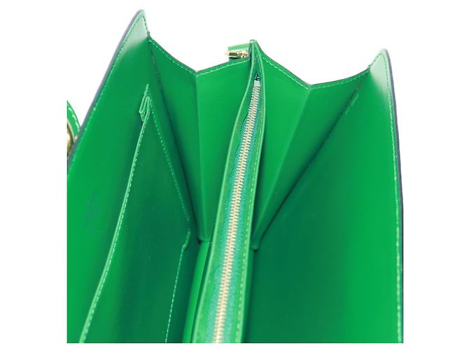 LOUIS VUITTON Borsa a Spalla Capuchin Epi Verde M52344 LV Auth ka1210 - vista 22