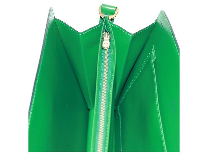 LOUIS VUITTON Borsa a Spalla Capuchin Epi Verde M52344 LV Auth ka1210 - vista 23