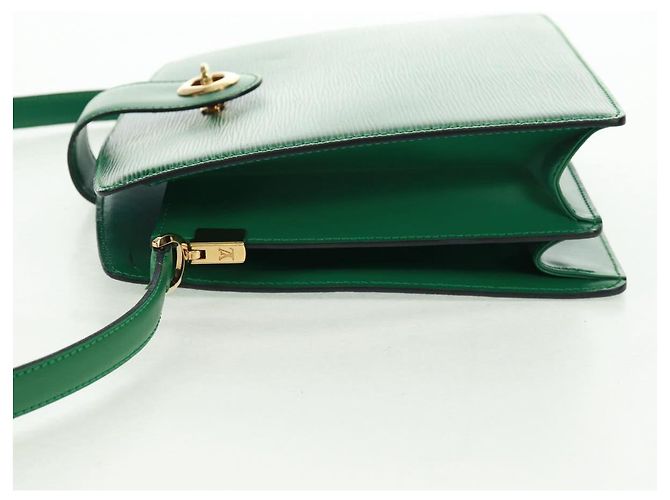LOUIS VUITTON Borsa a Spalla Capuchin Epi Verde M52344 LV Auth ka1210 - vista 3
