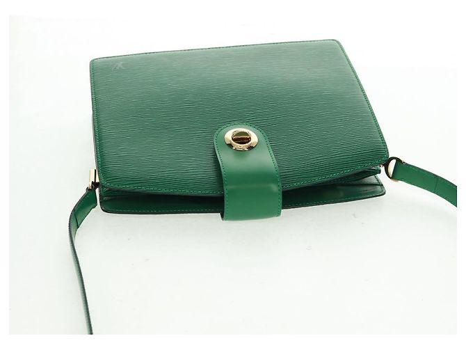 LOUIS VUITTON Borsa a Spalla Capuchin Epi Verde M52344 LV Auth ka1210 - vista 6