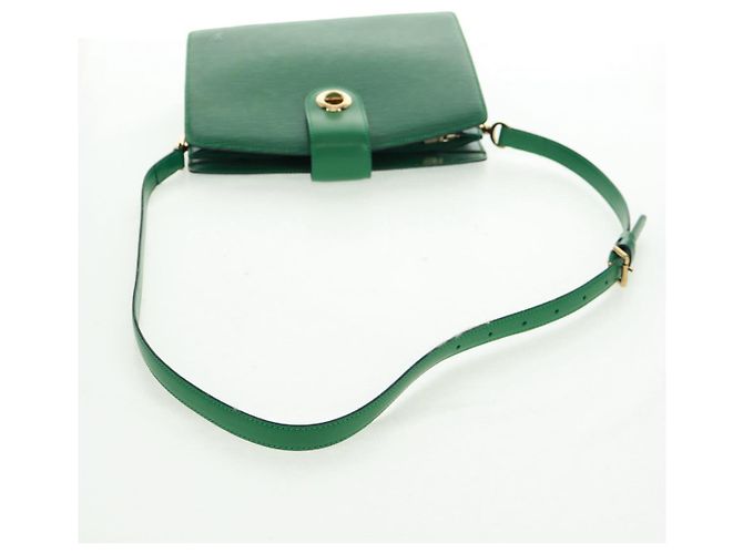 LOUIS VUITTON Borsa a Spalla Capuchin Epi Verde M52344 LV Auth ka1210 - vista 7