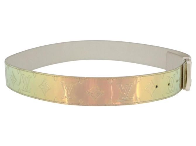 LOUIS VUITTON Cintura Prism Monogram Forma LV Argento M0219 Auth LV 162778V - vista 3