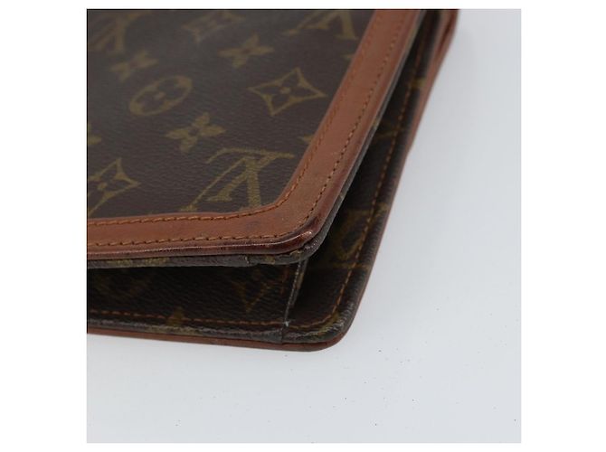 LOUIS VUITTON Pochette Damier Monogram GM Borsa Clutch M51810 LV Auth 159045 Monogramma - vista 15