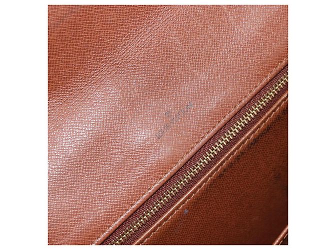 LOUIS VUITTON Pochette Damier Monogram GM Borsa Clutch M51810 LV Auth 159045 Monogramma - vista 17