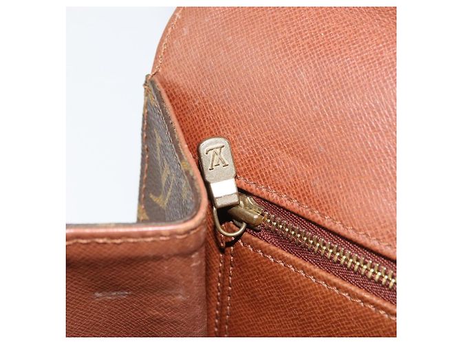 LOUIS VUITTON Pochette Damier Monogram GM Borsa Clutch M51810 LV Auth 159045 Monogramma - vista 20