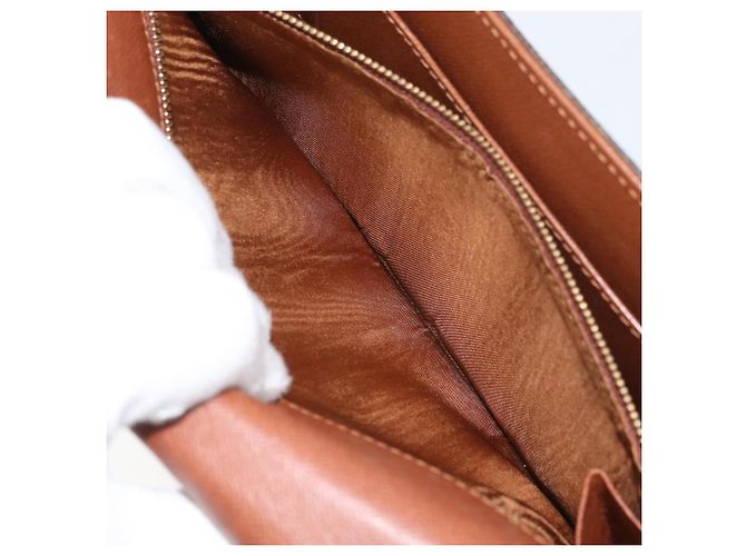 LOUIS VUITTON Pochette Damier Monogram GM Borsa Clutch M51810 LV Auth 159045 Monogramma - vista 21