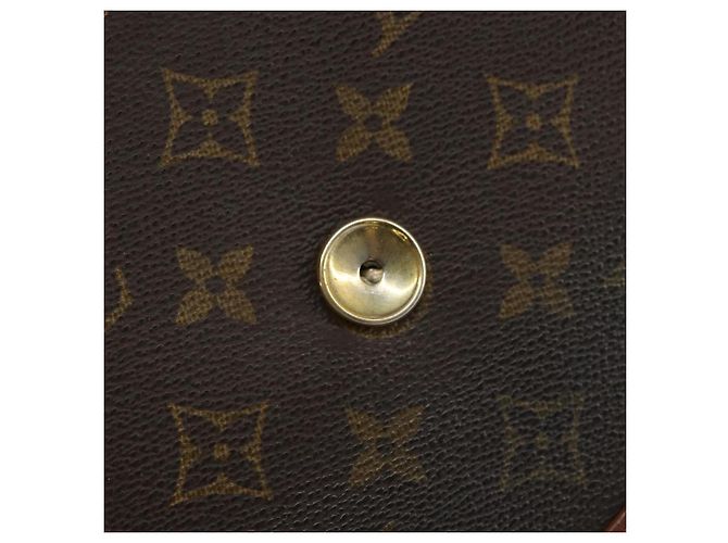 LOUIS VUITTON Pochette Damier Monogram GM Borsa Clutch M51810 LV Auth 159045 Monogramma - vista 9