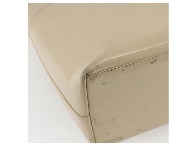 GUCCI Tote Bag Email 2in1 Beige Silber Auth bs31887 - Ansicht 10