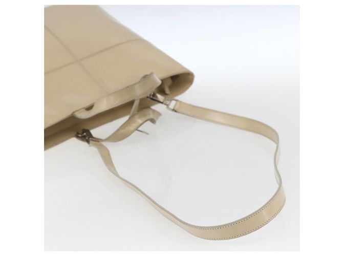 GUCCI Tote Bag Email 2in1 Beige Silber Auth bs31887 - Ansicht 9