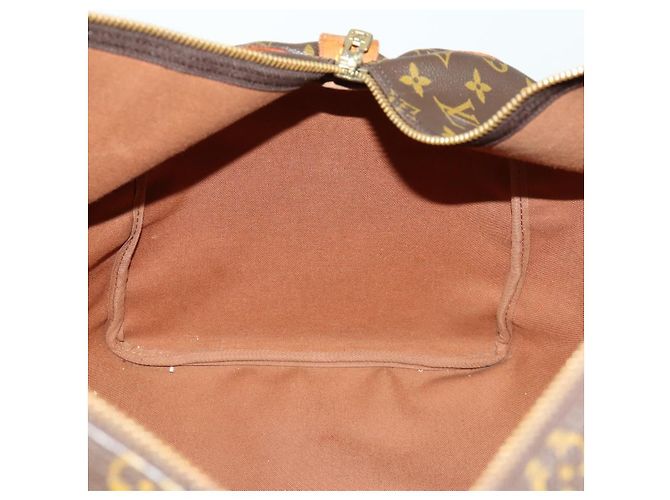 LOUIS VUITTON Borsa Boston Monogram Keepall 55 M41424 LV Auth BA9184 Monogramma - vista 21