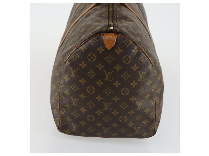 LOUIS VUITTON Borsa Boston Monogram Keepall 55 M41424 LV Auth BA9184 Monogramma - vista 4