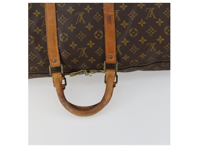 LOUIS VUITTON Borsa Boston Monogram Keepall 55 M41424 LV Auth BA9184 Monogramma - vista 7