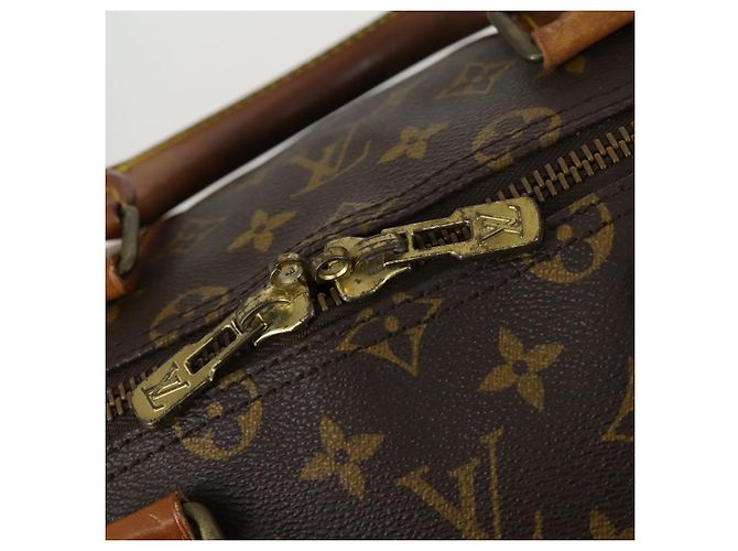 LOUIS VUITTON Borsa Boston Monogram Keepall 55 M41424 LV Auth BA9184 Monogramma - vista 9
