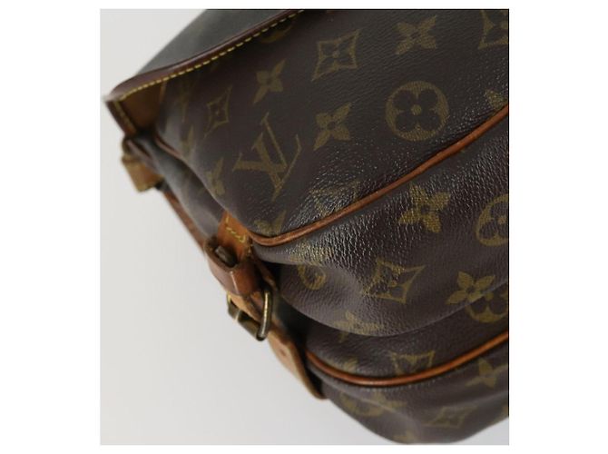 LOUIS VUITTON Borsa a Spalla Monogram Saumur 30 M42256 LV Auth ka1287 Monogramma - vista 14