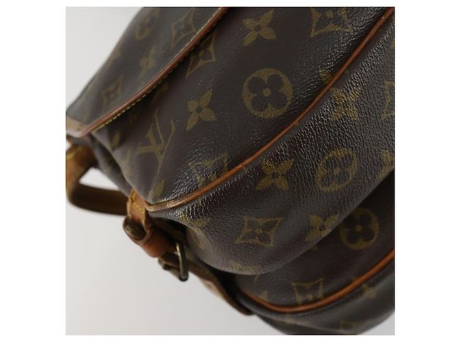LOUIS VUITTON Borsa a Spalla Monogram Saumur 30 M42256 LV Auth ka1287 Monogramma - vista 16