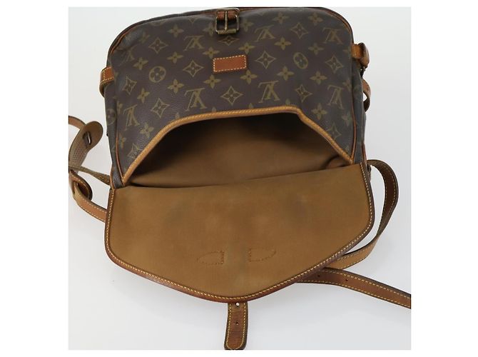 LOUIS VUITTON Borsa a Spalla Monogram Saumur 30 M42256 LV Auth ka1287 Monogramma - vista 21