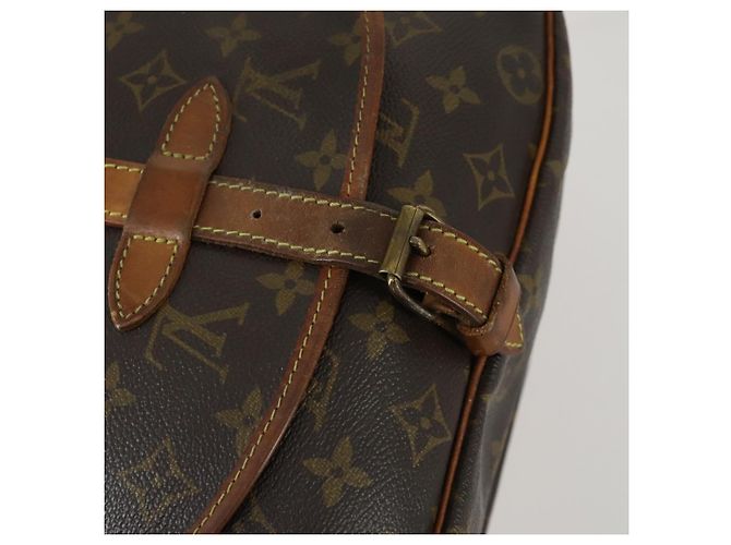 LOUIS VUITTON Borsa a Spalla Monogram Saumur 30 M42256 LV Auth ka1287 Monogramma - vista 24