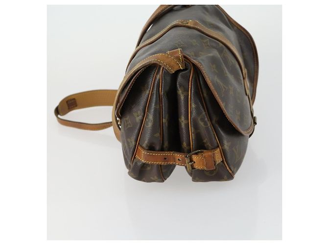 LOUIS VUITTON Borsa a Spalla Monogram Saumur 30 M42256 LV Auth ka1287 Monogramma - vista 3