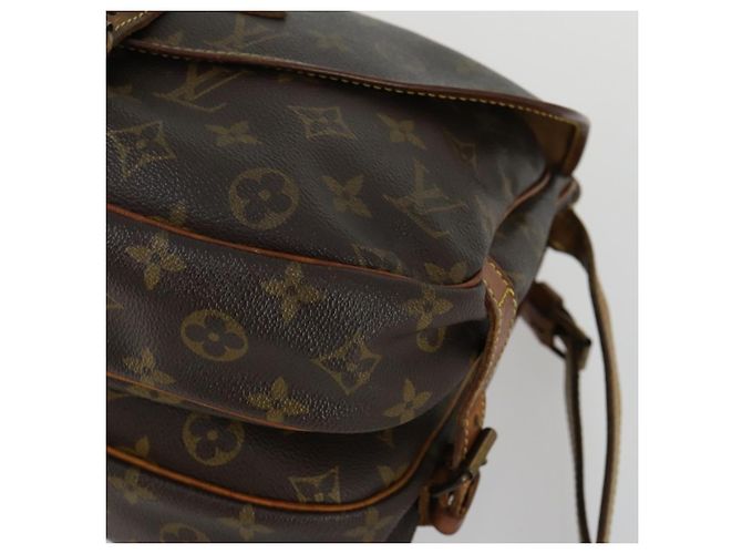 LOUIS VUITTON Borsa a Spalla Monogram Saumur 30 M42256 LV Auth ka1287 Monogramma - vista 9