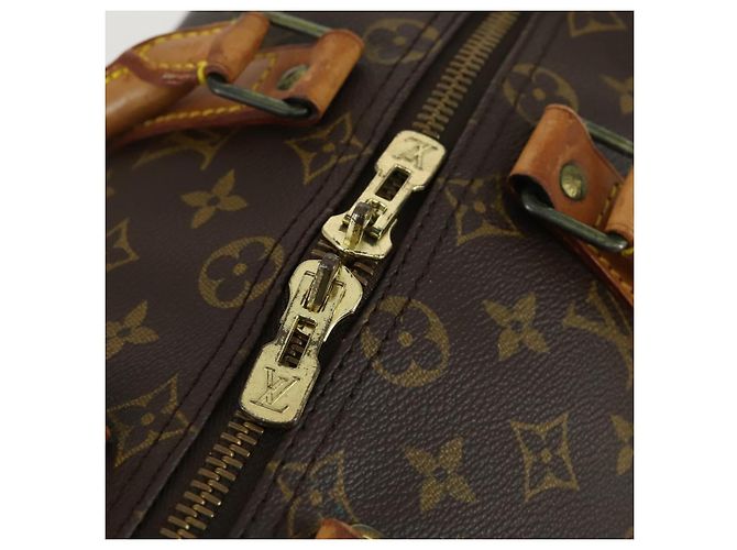 LOUIS VUITTON Borsa Boston Monogram Keepall 45 M41428 LV Auth 156591 Monogramma - vista 10