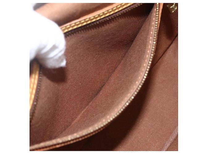 LOUIS VUITTON Borsa a Spalla Gibeciere MM Monogram M42247 LV Auth am10415 Monogramma - vista 11