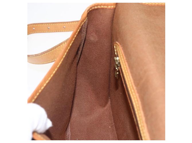 LOUIS VUITTON Borsa a Spalla Gibeciere MM Monogram M42247 LV Auth am10415 Monogramma - vista 20