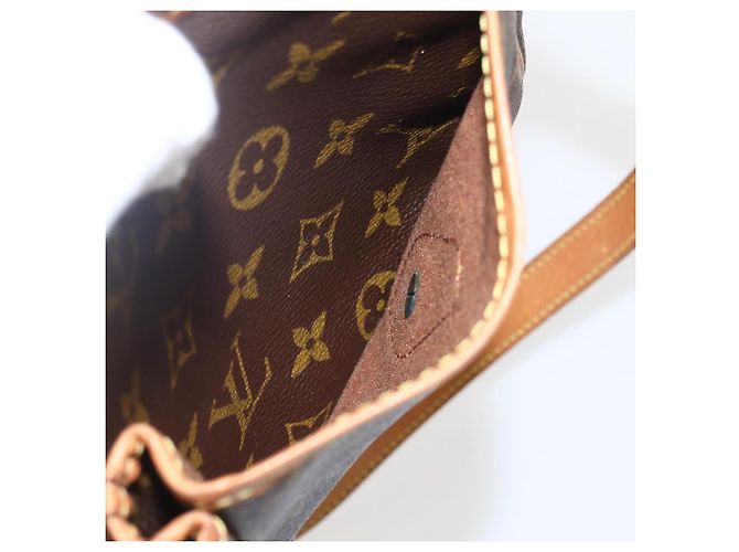 LOUIS VUITTON Borsa a Spalla Gibeciere MM Monogram M42247 LV Auth am10415 Monogramma - vista 21