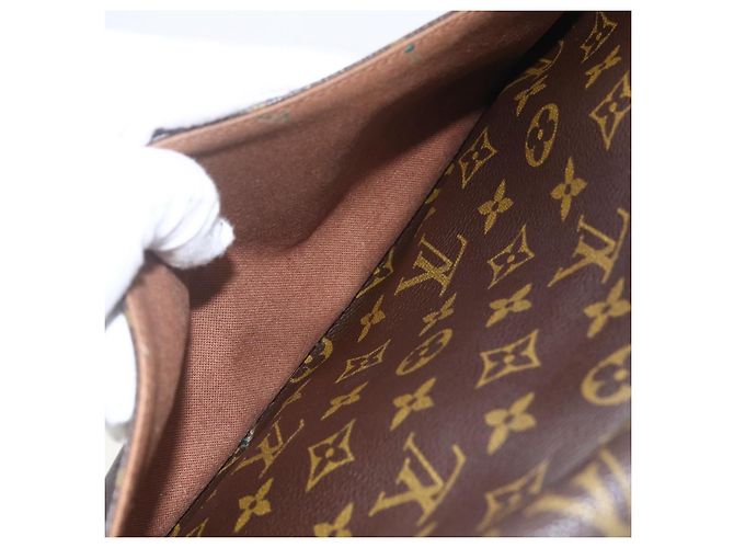 LOUIS VUITTON Borsa a Spalla Gibeciere MM Monogram M42247 LV Auth am10415 Monogramma - vista 22