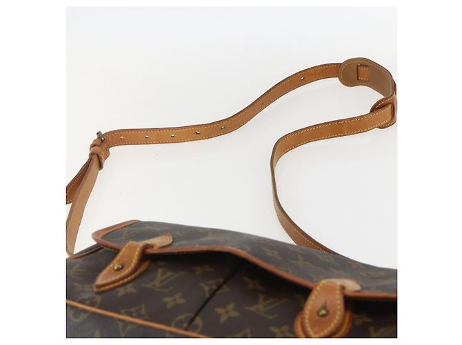 LOUIS VUITTON Borsa a Spalla Gibeciere MM Monogram M42247 LV Auth am10415 Monogramma - vista 8