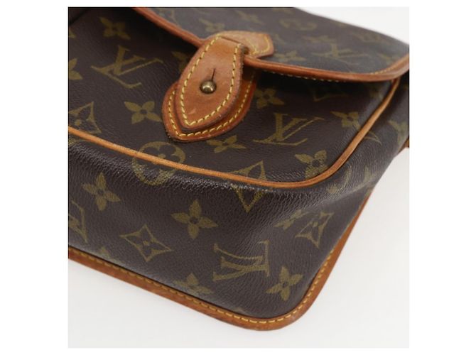 LOUIS VUITTON Borsa a Spalla Gibeciere MM Monogram M42247 LV Auth am10415 Monogramma - vista 9