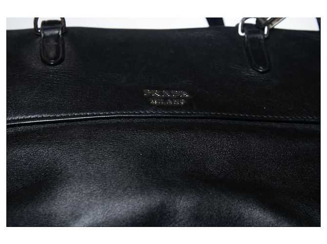 Prada, große umwandelbare Doppel-Twist-Tote mit Obergriff - Ansicht 2